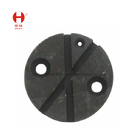 Tête de tressage de rail de guidage d'accessoires avec guidage de bloc des machines de tressage pièce de rechange accessoires pièces de broche