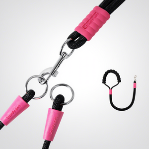 Correa Doble para Perros, Ajustable, de Nailon, Manos Libres, Antienredos, con Logotipo Personalizado, para 2 Perros, para Correr y Pasear - Product Image 4