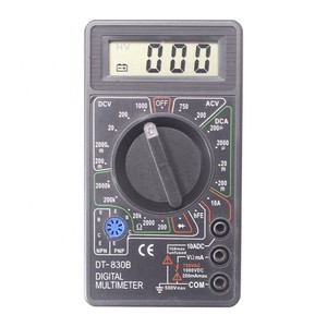 Multimètre numérique portable Shengce DT-830B noir, facile à utiliser, qualité garantie, piles <span class=keywords><strong>9V6F22</strong></span>, AC 200-750V, DC 200mV-1000V - Product Image 4