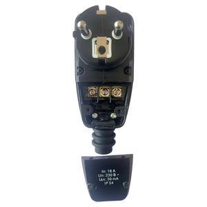 EU Standard 16A PRCD RCD <span class=keywords><strong>Plug</strong></span> Proteção contra Vazamento para França Alemanha Itália Espanha <span class=keywords><strong>Plug</strong></span>-In Electrical <span class=keywords><strong>Socket</strong></span> - Product Image 4
