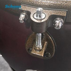Tambor de Cuero Vacuno Genuino de 5 Tonos con Madera de Pino, Instrumento de Percusión Folclórico Tradicional Chino para Orquesta y Actuaciones en Vivo - Product Image 4
