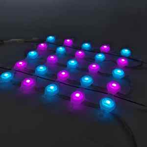 Fabricant d'écran de rideau extérieur Écran LED P50 Écran de rideau LED en maille portable personnalisé flexible - Product Image 4