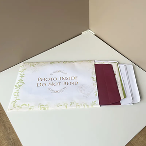 Pack de 100 enveloppes personnalisées de 9x12 pouces pour documents photo auto-scellants, enveloppes blanches en carton, enveloppes blanches pour la photographie - Product Image 4