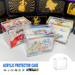 Premium <span class=keywords><strong>Collection</strong></span> Ultra Elite Trainer Box Cheap Poke Mon Booster <span class=keywords><strong>Vitrine</strong></span> Acrylique avec Couvercle Magnétique Style Moderne - Product Image 1