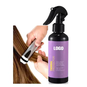OEM ODM proteine naturali Anti-crespo lasciare In protezione idratante per capelli protettore di calore Spray