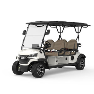 Voiturette de golf électrique Borcart à châssis bas, 4 places, confortable, nouveau style moderne, avec <span class=keywords><strong>batterie</strong></span> au lithium 72V – <span class=keywords><strong>Prix</strong></span> usine - Product Image 5