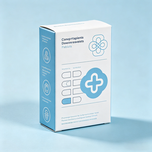 Scatola per Integratori con Logo Personalizzato, Confezione in Cartone con Laminazione Opaca per Capsule Vitaminiche - Product Image 3