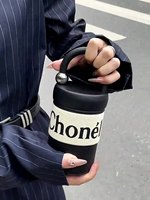 Tasse à café thermique portable, bouteille isotherme sous vide en acier inoxydable avec poignée, mug de voyage, récipient à soupe, pour eau potable