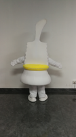 Costumes de mascotte anti-étouffement de haute qualité, personnalisés par l'usine de la marque Blue Sky Professional, pour la publicité d'entreprise