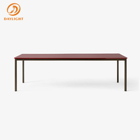 Ensemble de salle à manger classique DAYLIGHT FURNITURE pour balcon français, table et chaises en métal, aluminium et bois pour intérieur