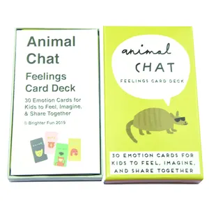Custom Affirmation Cards Memory Flash Cards With Box