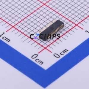 DF40C-24DP-0.4V(51) Board-to-Board & Backplane Connector SMD,P=0.4mm Connector 0.4mm Vertical Mount 2 300mA - Product Image 2