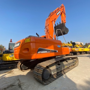 Excavatrice sur chenilles hydraulique Doosan DX225 22T d'occasion de haute qualité à bas prix avec moteur, modèle 2023, garantie de 12 mois - Product Image 1