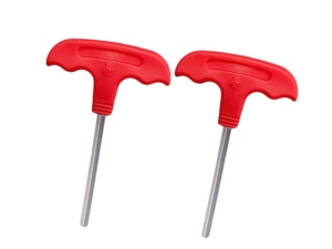 <span class=keywords><strong>Cacciavite</strong></span> <span class=keywords><strong>a</strong></span> <span class=keywords><strong>brugola</strong></span> <span class=keywords><strong>a</strong></span> forma di T di grado industriale 3mm 4mm 5mm 6mm 8mm tasti esagonali sistema metrico di alta qualità rosso cromato - Product Image 5