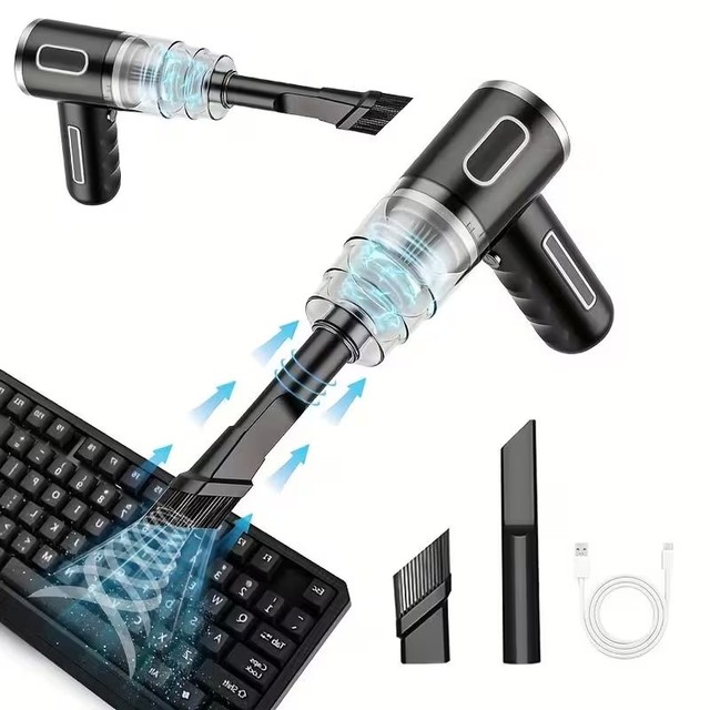 Cordless Handheld Vacuum Cleaner High Power USB Charging Long Battery Life Suitable for Cleaning Pet Hair Dust and Debris