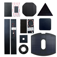 Panneau solaire personnalisé de petite taille 1W 1.1W 1.2W SunPower Maxeon 2V 4V 5V 6V ETFE SMT pour capteur LoRaWan NB-IoT