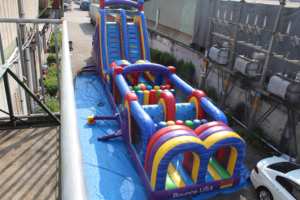 Jeux gonflables d'extérieur de haute qualité, parcours d'obstacles gonflable pour adultes, château gonflable combiné, châteaux gonflables à vendre - Product Image 4