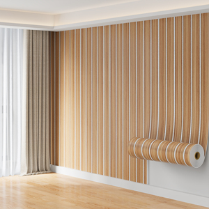 Paneles de pared autoadhesivos 3D con diseño de listones de madera, fáciles de instalar, para decoración de paredes de dormitorios y el hogar. - Product Image 4