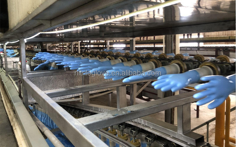 100 pcs/ 1 box Sterile Disposable Latex Gloves Protecting Latex Glove Powder-free One-time Using Gloves Pure-Latex