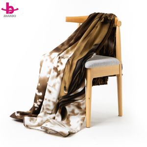 Manta de invierno con estampado de caballos, diseño de animales, forro Polar - Product Image 6