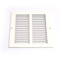 Grille d'aération de plafond monocouche 8x8 de haute qualité, la plus vendue