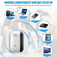 Amplificateur de signal sans fil Wifi Extender Small Steamed Bun Network Repeater Ap Broadband Home Router Signal Amplification Extension