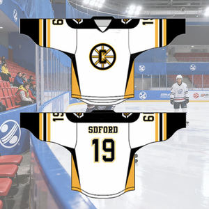 قميص هوكي الجليد مخصص بالجملة، زي فريق بتصميم احترافي، قماش شبكي ثقيل الوزن وقابل للتنفس، بحد أدنى منخفض للطلب وبسعر المصنع - Product Image 5