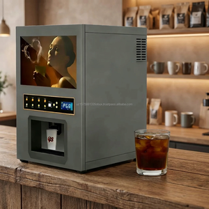 YISO Factory manufacturer commercial desktop Hot & cold <b>coffee</b> vending <b>machine</b> smart <b>coffee</b> beverage vending <b>machine</b> - Product Image 1