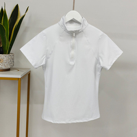 Nouvelle Collection de Vêtements d'Équitation à Manches Courtes pour Femmes, T-Shirts d'Équitation, Couches de Base, Hauts pour Femmes