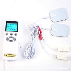 Masseur cervical pour une santé optimale, appareil de massage du cou avec fonction chauffante, à brancher, couleur bleue, matériau ABS - Product Image 3