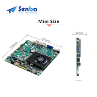 N100 DDR4 Max 16 Go 2 COM 10 USB LPT 12V SATA3.0 M.2 Win Linux MSATA Meilleur Ordinateur Monocarte SBC