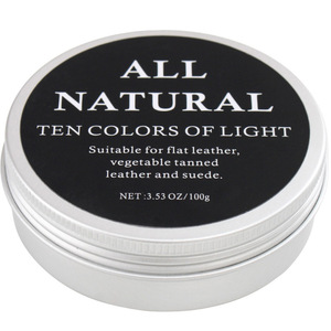 Huile d'<span class=keywords><strong>entretien</strong></span> pour chaussures en <span class=keywords><strong>cuir</strong></span>, boîte en aluminium, <span class=keywords><strong>crème</strong></span> à l'huile de vison 100g, cirage haut de gamme pour le nettoyage, la nutrition, le polissage et l'<span class=keywords><strong>entretien</strong></span> - Product Image 1