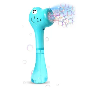 Bolha Máquina Portátil Light Up Bubble Wand com Som On/Off Automático Dino Bubble Blower Stick Toy para Crianças Meninos Meninas