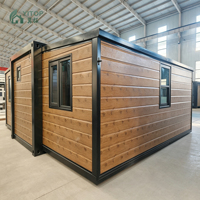 Maison conteneur extensible personnalisée YITOP 20 pieds, maison pliable extensible prête à être expédiée, se vend bien dans le monde entier, idéale pour les fermes et les vacances partout.