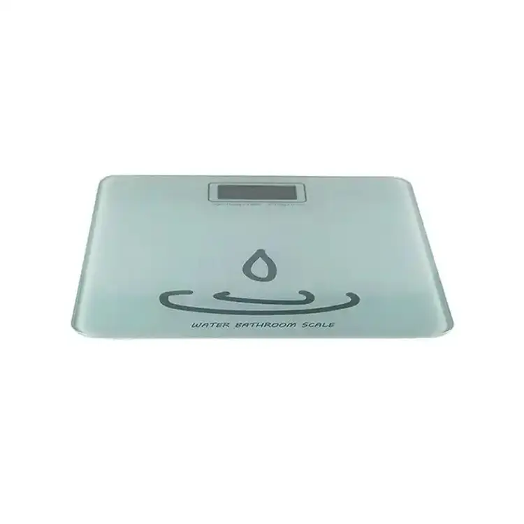 Small Order Quantity Fine Workmanship Weighing Scales Green 180kg High Strength Toughened Glass Scale