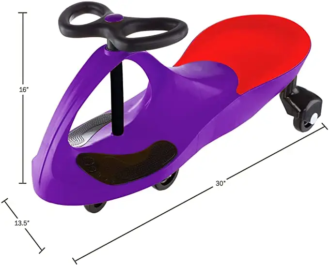 बच्चों की सवारी पर खिलौना Wiggle कार की सवारी खिलौना कोई बैटरी, गियर या पैडल मोड़, कुंडा, बच्चों के लिए 3