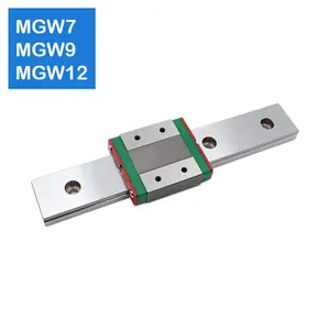 cnc parts MGW7 MGW9 MGW12, 300 350 400 500 600 800mm miniature linear rail slide 1pcs MGW7 linear guide+1pcs MGW7H carriage