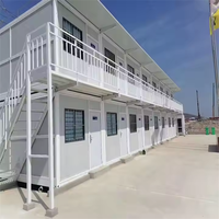 Suministro directo de fábrica Casa contenedor modular plegable portátil de 2 pisos de alta calidad con stock completo