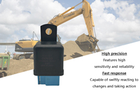 Relais de climatisation 24V à prise bleue pour excavatrice et camion, pièce de rechange pour compresseur de climatisation, service de réparation, composant CVC