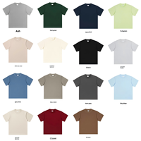 T-shirt Homme Grande Taille 300 GSM à Manches Courtes et Col Rond, Vente Directe Usine, Personnalisable avec Logo, 100% Coton, Coupe Oversize