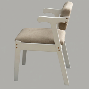 Silla Moderna de Madera para Sala de Estar, Respaldo Sólido, Diseño Ergonómico, Muebles para el Hogar, para Pisos Duros - Product Image 2