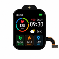 Module LCD TFT personnalisé de 1,68 pouce, 360x390, interface MIPI, circuit intégré de pilote ST77916 pour montre intelligente, usage industriel et portable