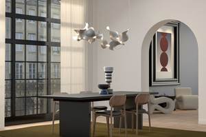 <span class=keywords><strong>Luminaires</strong></span> artistiques faits à la main de concepteur personnalisé forme moderne salle à manger îlot <span class=keywords><strong>central</strong></span> terrasse cage d'escalier lustre - Product Image 3