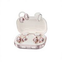 Auriculares inalámbricos de doble estilo (abiertos y intrauditivos) con clip para la oreja y función para dormir, en un solo estuche, con reducción de ruido ENC para uso compartido en pareja