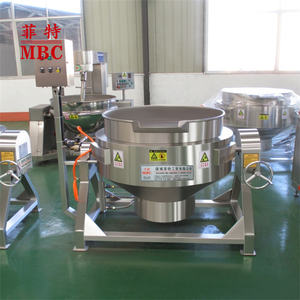 Acier inoxydable commercial mélange bonbons sirop de canne à sucre bouillant veste planétaire bouilloire Caramel faisant marmite Machine - Product Image 5