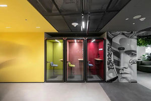 Cabinas Acústicas Portátiles de <span class=keywords><strong>Oficina</strong></span>, Silenciosas, Grandes, para Espacios Comerciales de Coworking, Espacio Privado para Concentración, Cabina Modular Insonorizada - Product Image 2