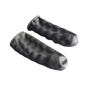 Mhy Zwart Glossy Frosted Zuiveringshandschoenen Antistatische Latex Voor Industriële Veiligheid - Product Image 5