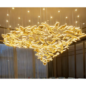 Lustres Pendentes de Luxo em Cristal/Vidro para Sala de Jantar e Sala de Estar - Product Image 3