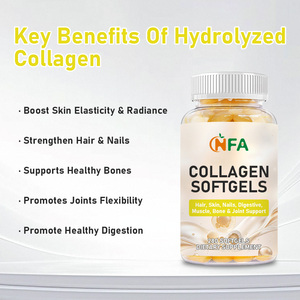 Capsules de collagène végétalien en softgel, marque privée ODM, complément alimentaire, favorise la fonction des articulations, soutient la santé digestive pour les femmes - Product Image 4