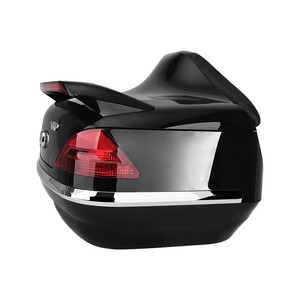 Hộp hành lý phía sau, thùng chứa đồ phía sau, vali phía sau có đèn cho xe máy Harley, xe tay ga - Product Image 1